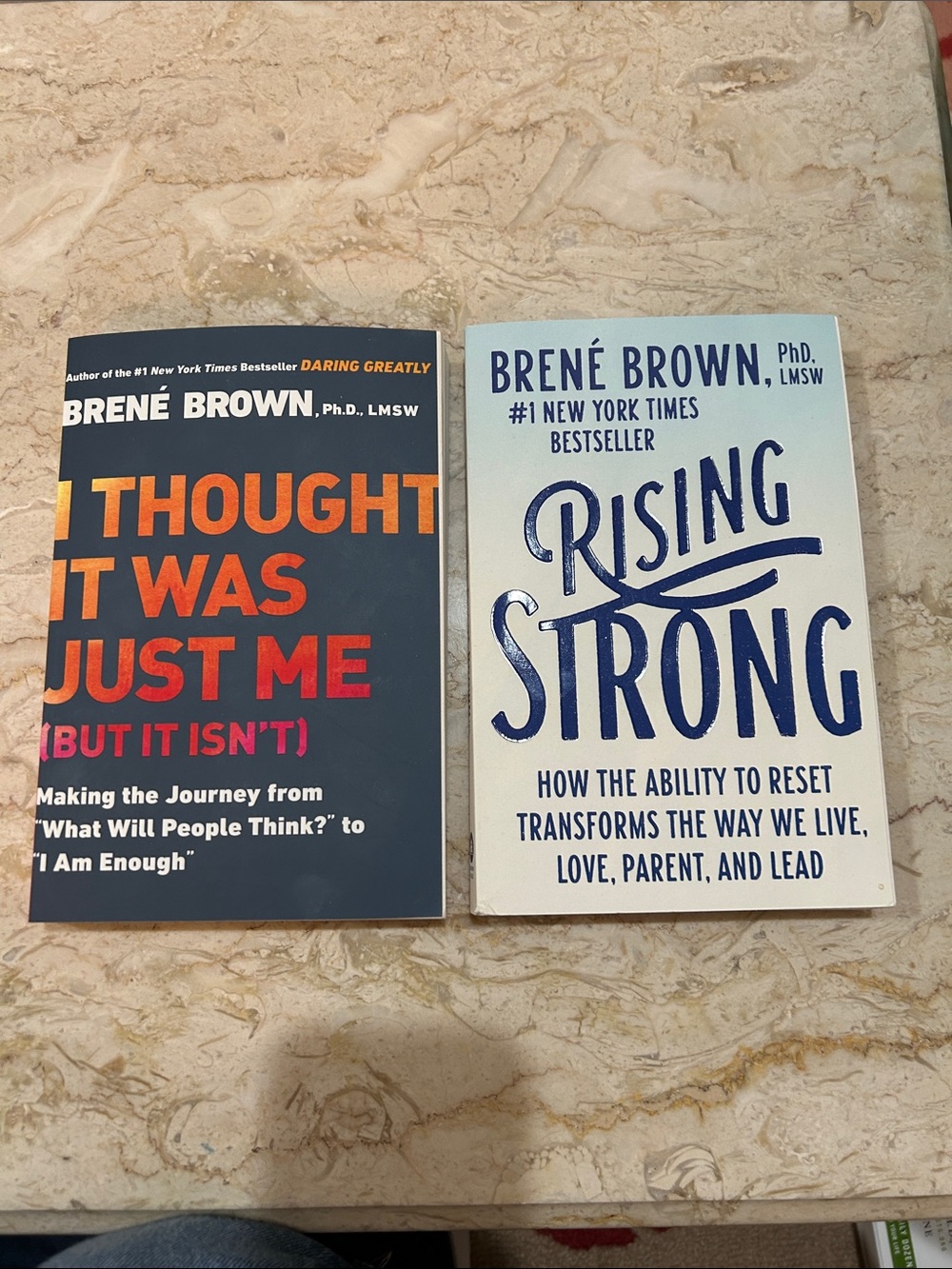 I Thought It Was Just Me (But It Isn't) — Navy and Orange Paperback